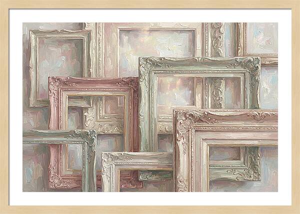 Ornate Frames Stacked Together