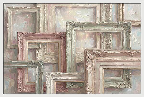 Ornate Frames Stacked Together
