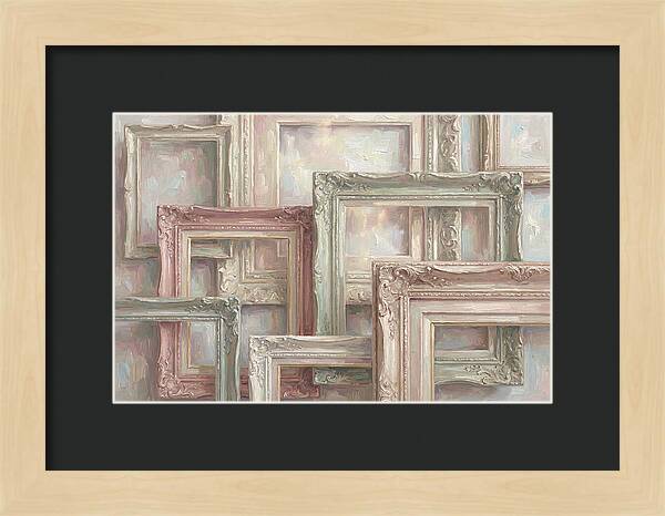 Ornate Frames Stacked Together