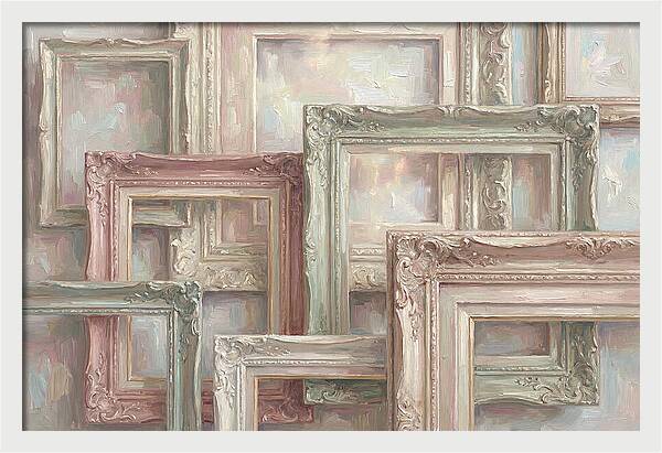 Ornate Frames Stacked Together