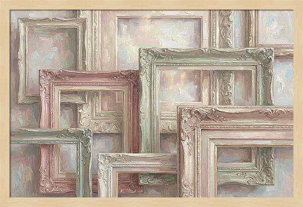 Ornate Frames Stacked Together