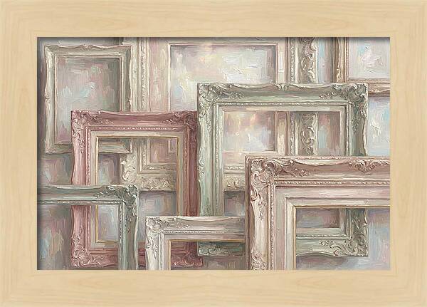 Ornate Frames Stacked Together