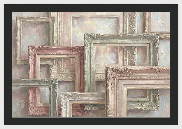 Ornate Frames Stacked Together