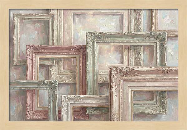 Ornate Frames Stacked Together