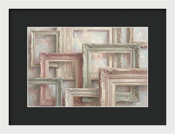 Ornate Frames Stacked Together
