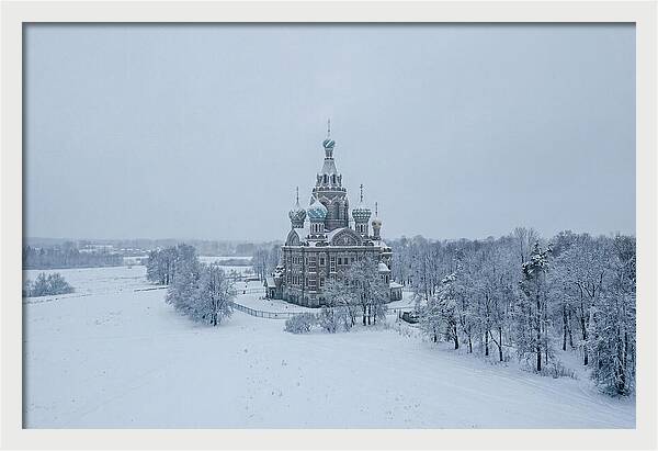 Ornate Onion Domed Cathedral