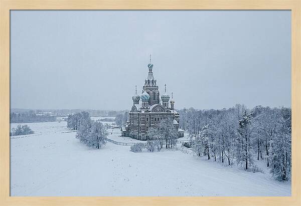 Ornate Onion Domed Cathedral