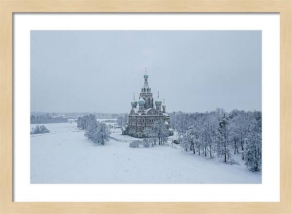 Ornate Onion Domed Cathedral