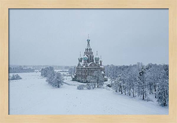 Ornate Onion Domed Cathedral