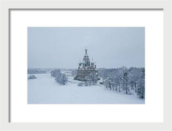 Ornate Onion Domed Cathedral