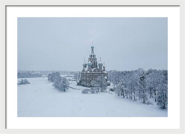 Ornate Onion Domed Cathedral