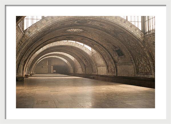 Ornate Underground Metro Station