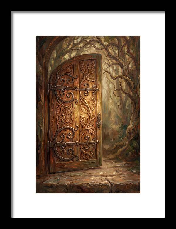 Ornate Wooden Doorway
