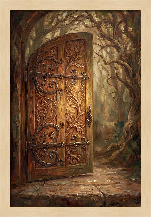 Ornate Wooden Doorway