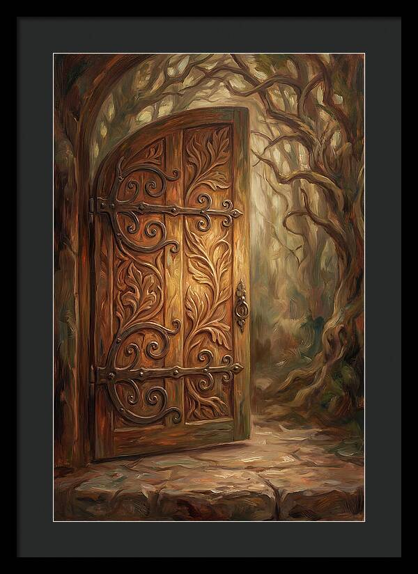 Ornate Wooden Doorway