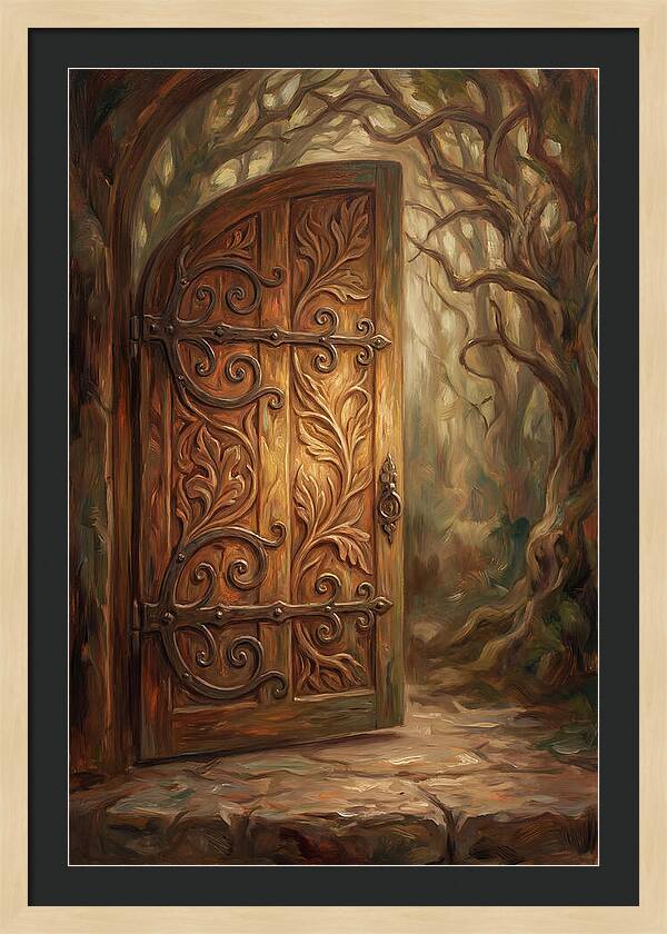 Ornate Wooden Doorway