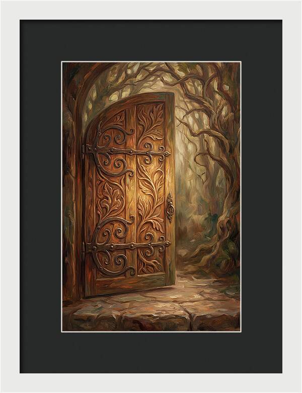 Ornate Wooden Doorway