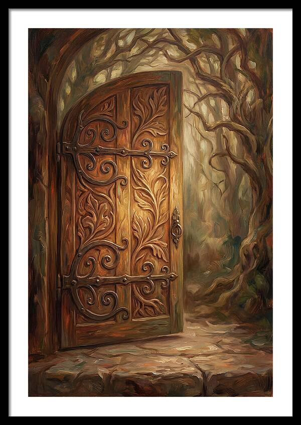 Ornate Wooden Doorway