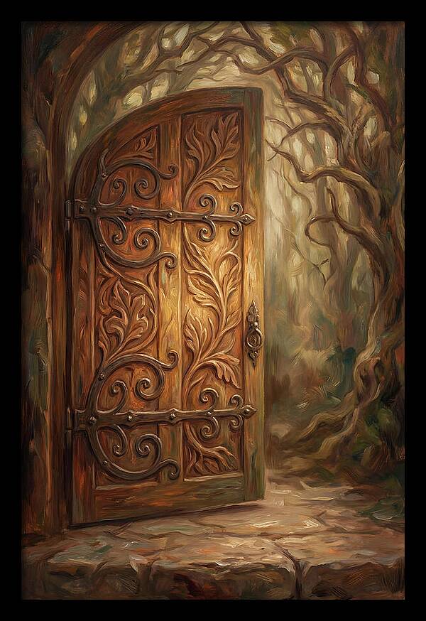 Ornate Wooden Doorway