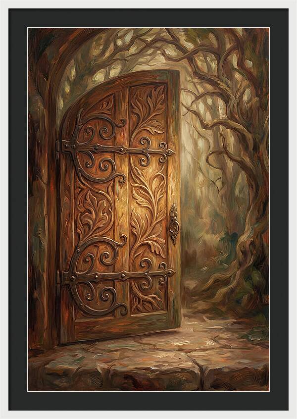 Ornate Wooden Doorway