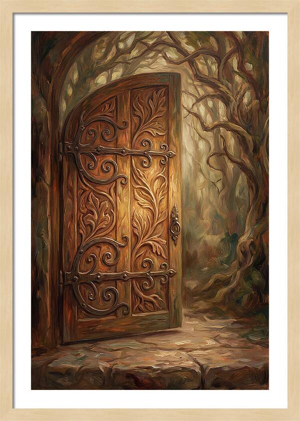 Ornate Wooden Doorway