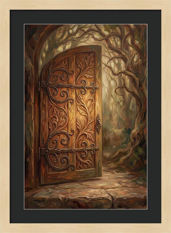 Ornate Wooden Doorway