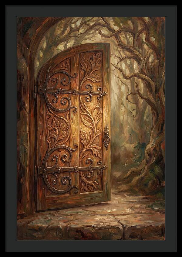 Ornate Wooden Doorway