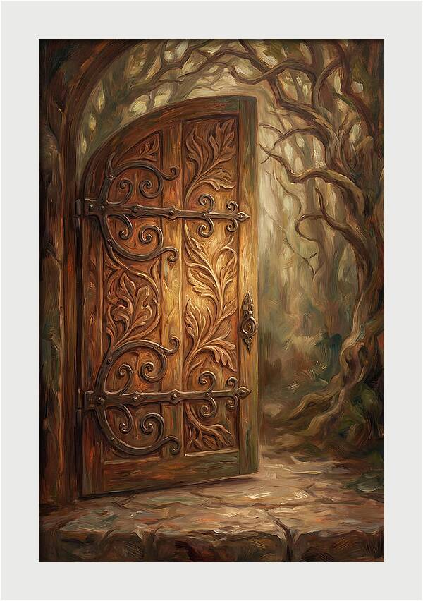 Ornate Wooden Doorway