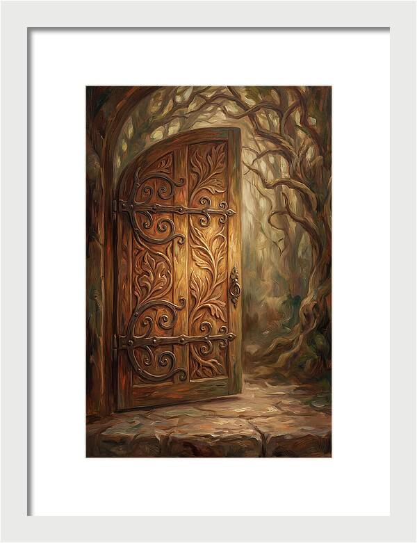Ornate Wooden Doorway