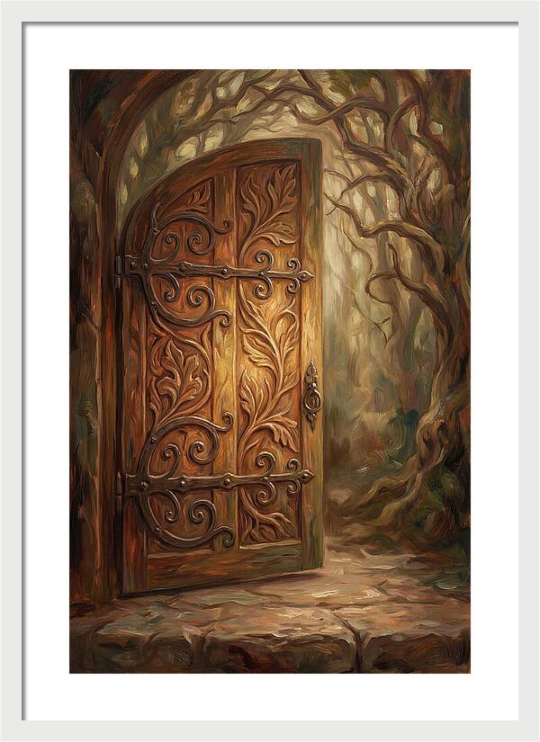 Ornate Wooden Doorway