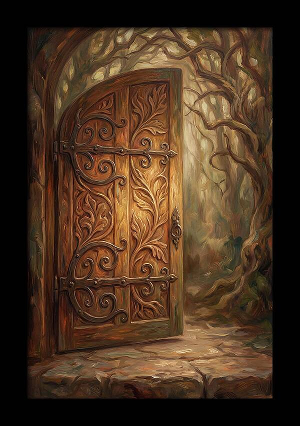 Ornate Wooden Doorway
