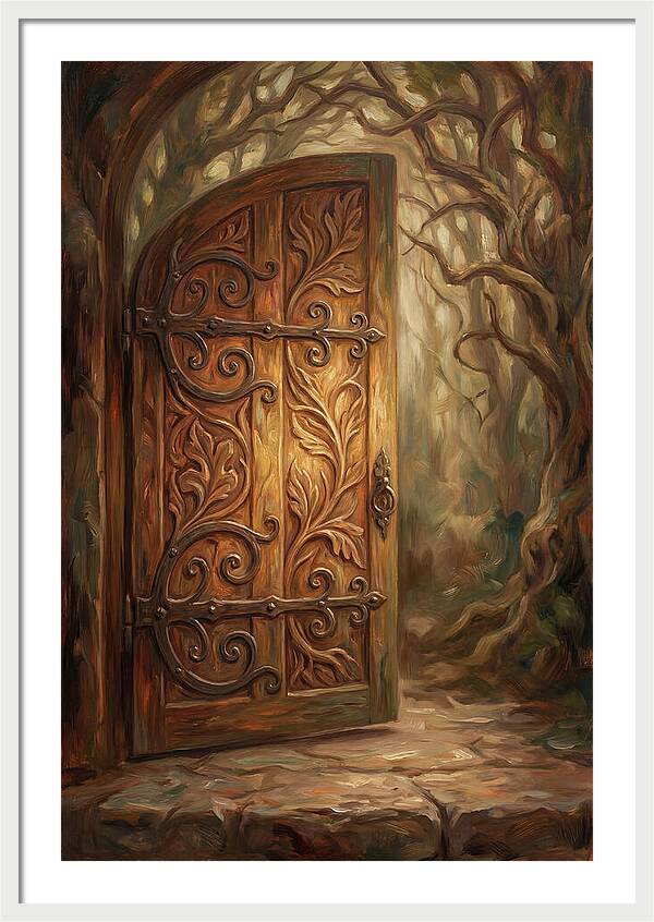Ornate Wooden Doorway