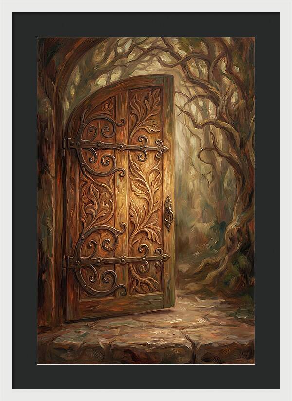 Ornate Wooden Doorway