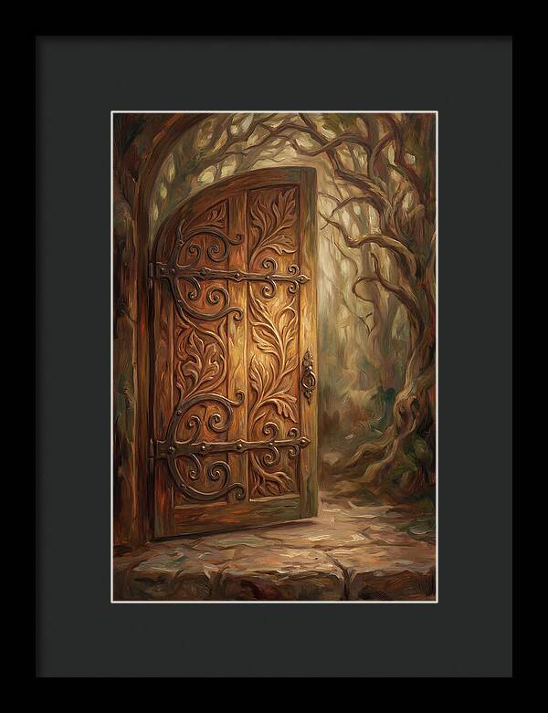 Ornate Wooden Doorway