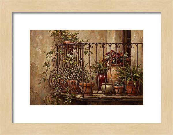 Ornate Wrought Iron Balcony