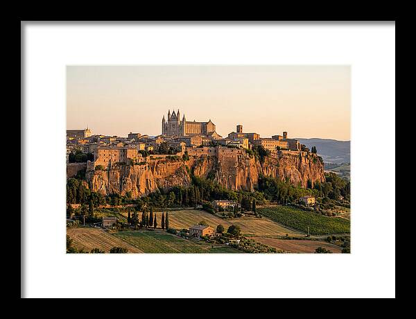 Orvieto On Its Tufa Cliff