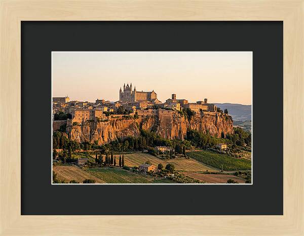 Orvieto On Its Tufa Cliff