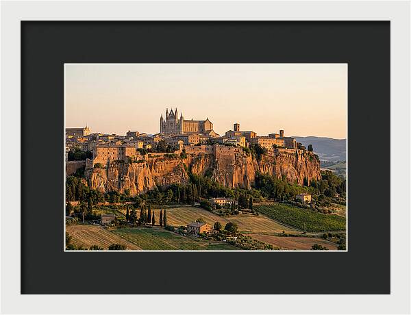 Orvieto On Its Tufa Cliff