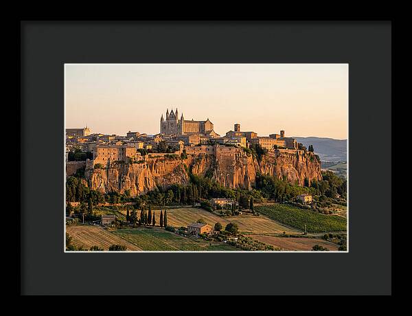 Orvieto On Its Tufa Cliff