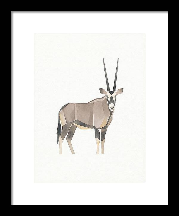 Oryx In Minimalist Style