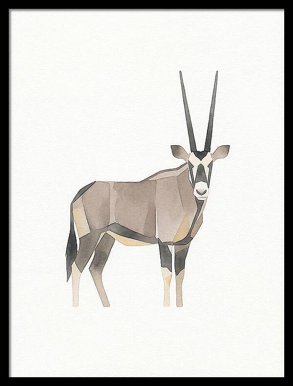 Oryx In Minimalist Style