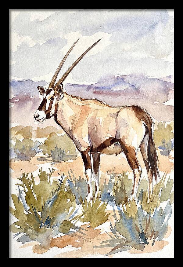 Oryx In Serene Landscape