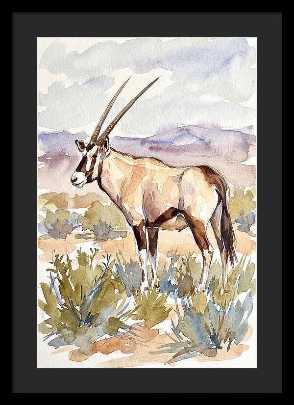 Oryx In Serene Landscape