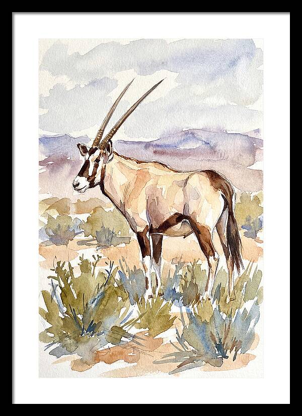 Oryx In Serene Landscape