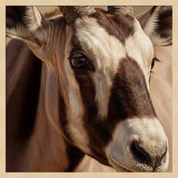 Oryx Portrait In Realism