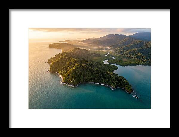 Osa Peninsula At Golden Hour
