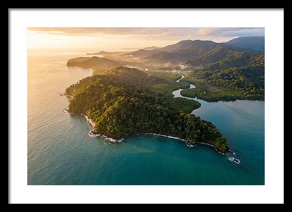 Osa Peninsula At Golden Hour
