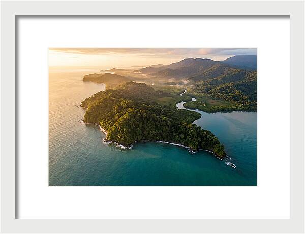 Osa Peninsula At Golden Hour
