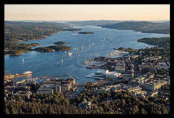 Oslofjord At Golden Hour