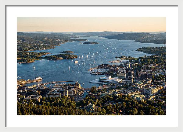 Oslofjord At Golden Hour